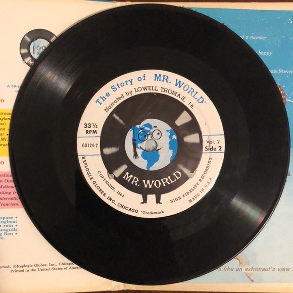 ***Free*** The Story Of Mr. World 7" Double Vinyl Lp Set '62 - Picture 12 of 12